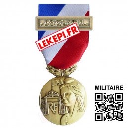 Médaille Sécurité Intérieure Bronze JEUX OLYMPIQUES PARALYMPIQUES PARIS 2024