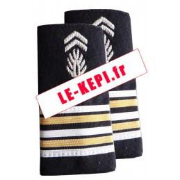 Fourreaux drap brodé CANNETILLE Lieutenant Colonel Gendarmerie Départementale