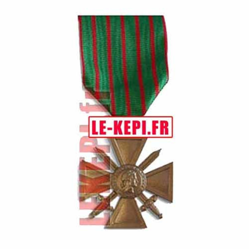 Médaille croix de guerre 1914 1918 | Lekepi.fr