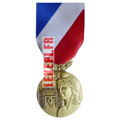 médaille sécurité Intérieure bronze argent or | Lekepi.fr