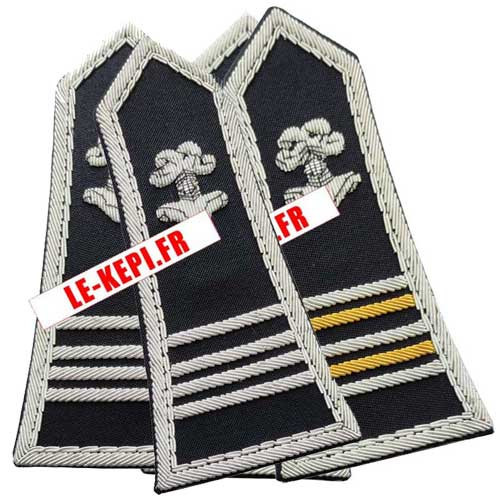 Epaulettes Spencer pour militaire de l'Arme Blindé de Cavalerie - ABC