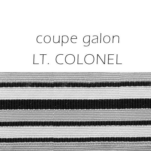 Lieutenant-Colonel coupe de galon militaire