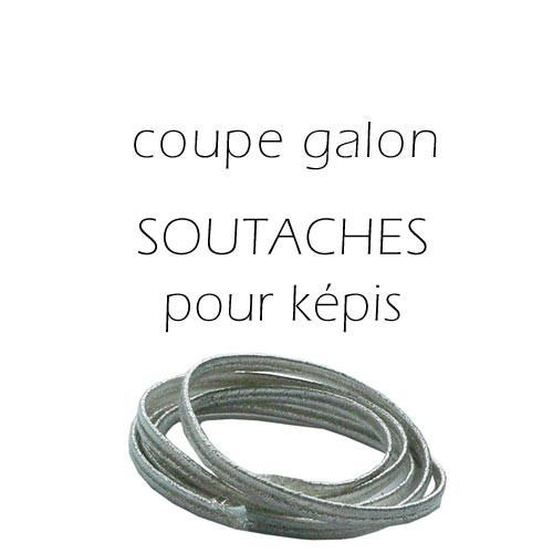 Soutache coupe de galon pour képi