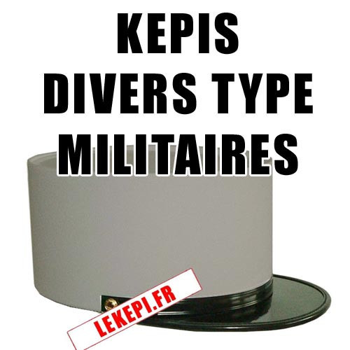 Des képis type militaires divers