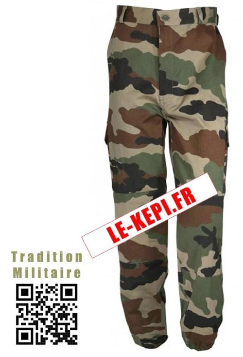 Pantalon treillis militaire F2